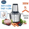 Máy Xay Thịt INOX 304 2L 250W 4 Lưỡi Dao Xay Thịt Cá Rau Củ Sinh Tố 60.000VND 8