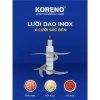 Máy xay thịt inox 304 3L 400W, dụng cụ tách vỏ, đánh trứng, tự ngắt quá tải, BH 12 tháng, 555.000₫ 5