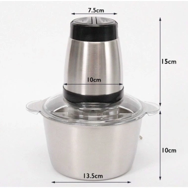 Máy Xay Thịt Inox Đa Năng 4 Lưỡi 250W - Cối Xay Giò Chả Giá Ưu Đãi 309.000đ