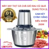 Máy Xay Thịt Inox Đa Năng 4 Lưỡi Cối Xay Giò Chả, Bảo Hành 1 Năm, Giá 305k 2