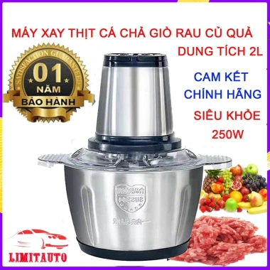 Máy Xay Thịt Inox Đa Năng 4 Lưỡi Cối Xay Giò Chả, Bảo Hành 1 Năm, Giá 305k 2 Máy Xay Thịt Inox Đa Năng 4 Lưỡi Cối Xay Giò Chả, Bảo Hành 1 Năm, Giá 305k 2