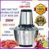 Máy Xay Thịt Inox Đa Năng 4 Lưỡi Cối Xay Giò Chả, Bảo Hành 1 Năm, Giá 305k 10