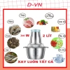 Máy Xay Thịt Inox Đa Năng 4 Lưỡi HDA DVN - Food Processor Siêu Khỏe Giá 315.000