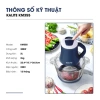 Máy Xay Thịt Kalite KM355 300W - 2 Cối Thủy Tinh Đa Năng, Chính Hãng, Giá 679.000₫ 9