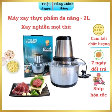 Máy xay thịt Kitchen Expert 2L inox 304 lưỡi dao 4 cánh, giảm còn 155.000₫ 9 Máy xay thịt Kitchen Expert 2L inox 304 lưỡi dao 4 cánh, giảm còn 155.000₫ 9
