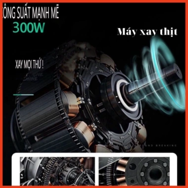 Máy xay thịt mini đa năng 2L - Xay tỏi ớt, sinh tố, nước ép, giá chỉ 197.000đ
