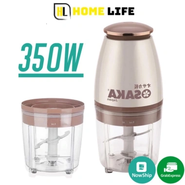 Máy Xay Thịt Osaka Nhật Bản 350W – Xay Sinh Tố và Đồ Ăn Dặm Bé, Giá chỉ 199.000