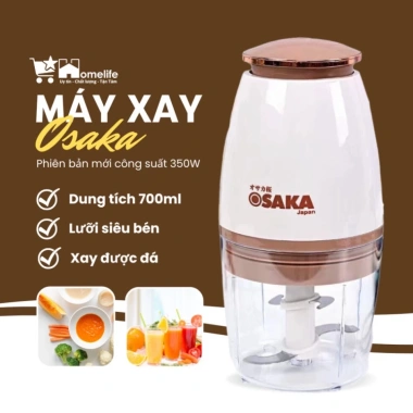 Máy Xay Thịt Osaka Nhật Bản 350W – Xay Sinh Tố và Đồ Ăn Dặm Bé, Giá chỉ 199.000