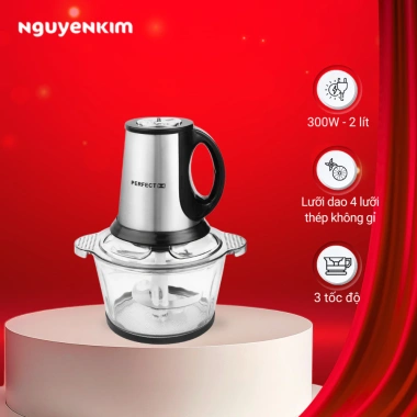 Máy xay thịt Perfect PF‑X06 chính hãng - Công suất mạnh, giảm giá 20% chỉ 335.000₫
