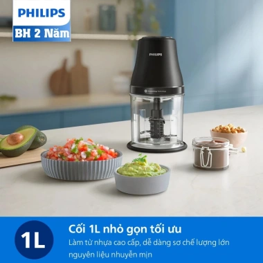 Máy xay thịt Philips HR1.393 450W - Bảo hành 24 tháng, chỉ 649.000₫