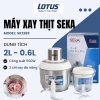Máy xay thịt Seka SK2.287 2L 500W lưỡi dao sắc bén cối thủy tinh 360.000₫