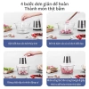 Máy Xay Thịt Simplus 2L Cối Thủy Tinh 420 Lưỡi Dao Thép - Giá 361k, Bảo Hành 12 Tháng 8