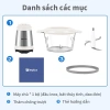 Máy Xay Thịt Simplus 2L Cối Thủy Tinh 420 Lưỡi Dao Thép - Giá 361k, Bảo Hành 12 Tháng 9