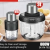 Máy xay thịt SOKANY SK-6.008 lưỡi dao xoắn ốc xay nhuyễn thực phẩm, rau củ quả - 558.000 VND 6