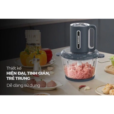 Máy xay thịt Sunhouse 1.8L 300W 3 tốc độ nhuyễn - 499.000đ (giá gốc 648.700đ) 8