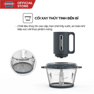 Máy xay thịt Sunhouse SHD5.403 300W 1.8L đa năng Bảo hành 12 tháng, giá 490.000₫