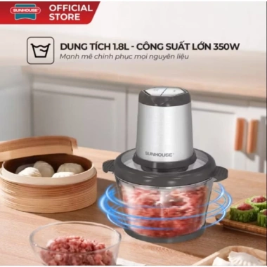 Máy xay thịt Sunhouse SHD5.405/SHD5.403 - Công suất mạnh, dao thép không gỉ, giá chỉ 405.000đ (giảm 20%) 3