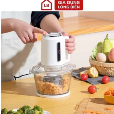 Máy Xay Thịt Thủy Tinh AMEY 2L - Công Suất 300W, Cao Cấp, Giá Ưu Đãi 409.000₫