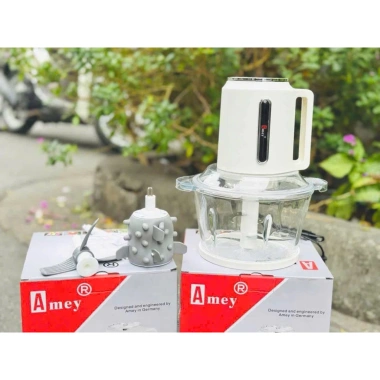 Máy Xay Thịt Thủy Tinh AMEY 2L - Công Suất 300W, Cao Cấp, Giá Ưu Đãi 409.000₫ 3