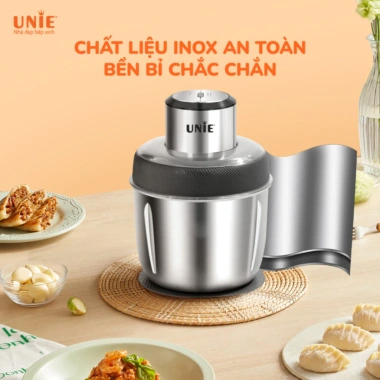Máy xay thịt Unie UE226 GHM 2 cối inox 2,5L - Bảo hành 1 năm, giá ưu đãi 715.000₫