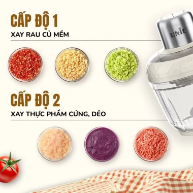 Máy xay thịt Unie UM366 400W 2 cối đa năng - hàng chính hãng, giảm giá 589k