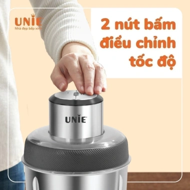 Máy xay thịt và đánh ruốc Unie UE226 2.5L, 2 cối to, 4 lưỡi dao sắc bén, bảo hành 12 tháng - Giá chỉ 740.000 VND 9