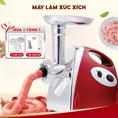 Máy Xay Thịt Venko VK-MG2.800 Công Nghiệp Tặng Bộ Nhồi Thịt + Khăn Lau Bếp Giá 945.000₫