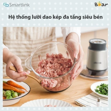 Máy xay thực phẩm 2L Bear QSJ-B03Y7 - Chính hãng, bảo hành 18 tháng, 649.000₫