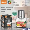 Máy xay thực phẩm đa năng 2L 800W RAF R.7.018 cối thủy tinh - Công suất lớn, giá ưu đãi 269k
