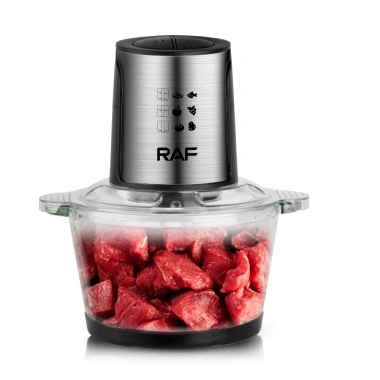 Máy xay thực phẩm đa năng 2L 800W RAF R.7.018 cối thủy tinh - Công suất lớn, giá ưu đãi 269k