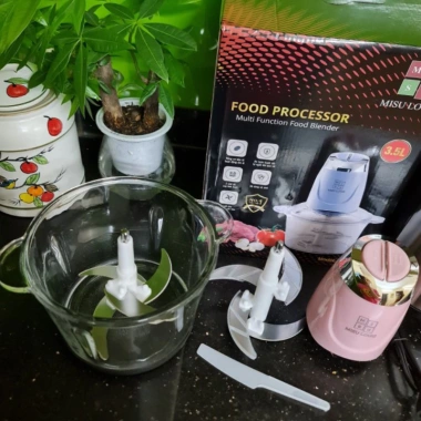 Máy Xay Thực Phẩm Đa Năng 500W Misu Louis 3.5L, Lưỡi Dao 4 Cánh, Giá 225.000 VND 7