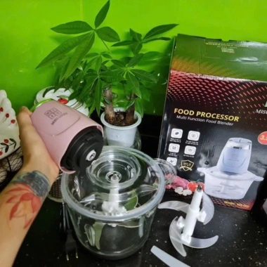 Máy xay thực phẩm đa năng 500W Misu Louis 4 lưỡi dao 3.5L giá 225k VND