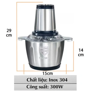 Máy Xay Thực Phẩm Đa Năng Cối Thuỷ Tinh Louis 500W 3.5L - Xay Thịt Misu, Giá 111.997 VND 7