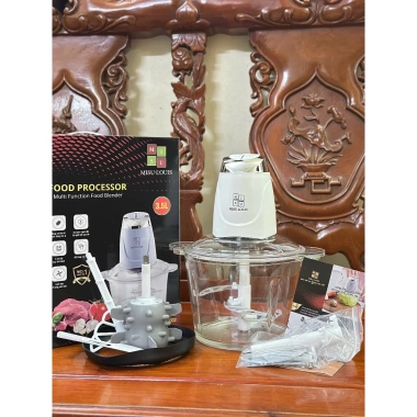 Máy Xay Thực Phẩm Đa Năng MISU LOUIS 3.5L 500W Cối Thủy Tinh Bảo Hành 6 Tháng Giá 250k 7