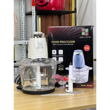 Máy Xay Thực Phẩm Đa Năng MISU LOUIS 500W Cối Thủy Tinh 3.5L - Tặng Lõi Đánh Ruốc, Bảo Hành 6 Tháng 7