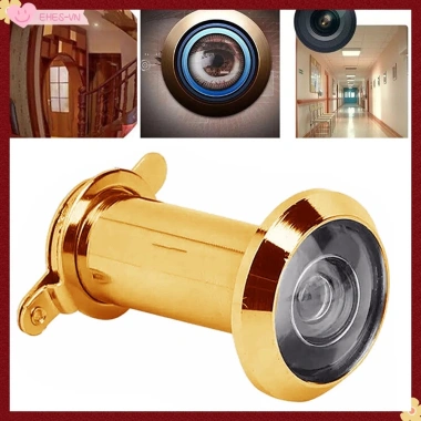 Máy xem lỗ nhìn trộm cửa 220 độ Ống kính kính mắt góc rộng, giá ưu đãi 29.155₫