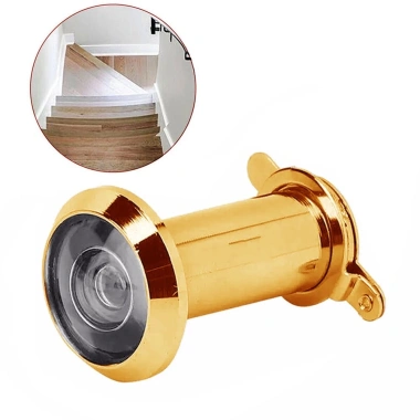 Máy xem lỗ nhìn trộm cửa 220 độ Ống kính kính mắt góc rộng, giá ưu đãi 29.155₫