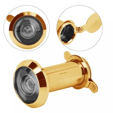 Máy xem lỗ nhìn trộm cửa 220 độ Ống kính kính mắt góc rộng, giá ưu đãi 29.155₫