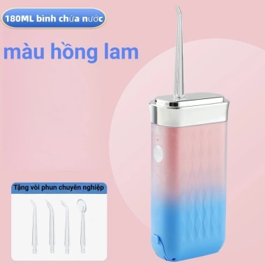 Máy xịt răng điện cầm tay mini, làm sạch miệng mạnh, sạc USB - Giá 162.000 VND 10 Máy xịt răng điện cầm tay mini, làm sạch miệng mạnh, sạc USB - Giá 162.000 VND 10