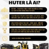 Máy Xịt Rửa HUTER 1.350W 360L/h 70-100Bar – Rửa Xe, Sân Vườn, Tường Nhà, BH 12 Tháng 8