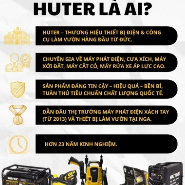 Máy Xịt Rửa HUTER 1.350W 360L/h 70-100Bar – Rửa Xe, Sân Vườn, Tường Nhà, BH 12 Tháng 8