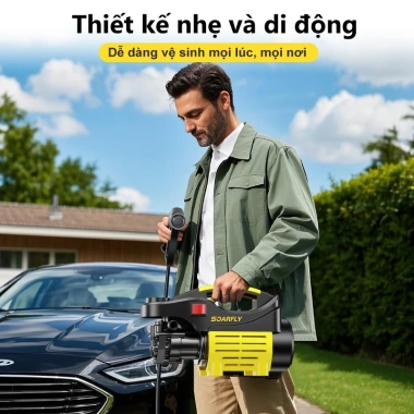Máy xịt rửa xe cao áp SOARFLY cho ô tô - Áp lực cao, giá chỉ 859.000 7