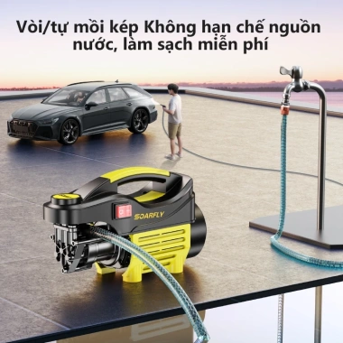 Máy xịt rửa xe cao áp SOARFLY cho ô tô - Áp lực cao, giá chỉ 859.000 8