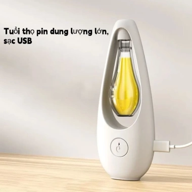 Máy Xịt Thơm Phòng Tự Động 6 Mùi Hương - Pin Sạc Dung Lượng Lớn, Nước Hoa Thơm Phòng, Giá 29.700 VND