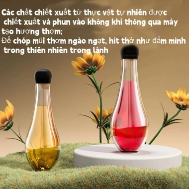 Máy Xịt Thơm Phòng Tự Động 6 Mùi Hương - Pin Sạc Dung Lượng Lớn, Nước Hoa Thơm Phòng, Giá 29.700 VND