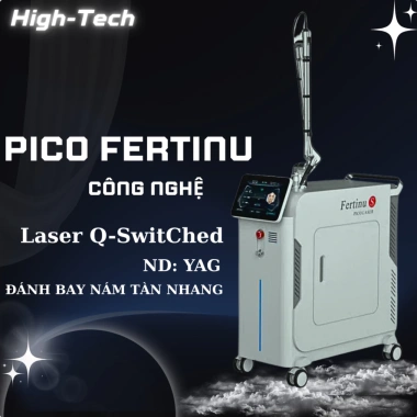 Máy Xóa Xăm Laser Pico Fertinu - Giá 65.6 Triệu, Độ Chính Xác Cao, Phù Hợp Spa