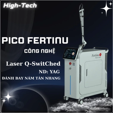 Máy Xóa Xăm Laser Pico Fertinu - Giá 65.6 Triệu, Độ Chính Xác Cao, Phù Hợp Spa