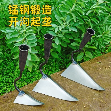 Máy xới tay FWGX thép mangan - Cuốc đào tam giác nhỏ nhọn, đa năng trồng rau, nông nghiệp, giảm giá 99.787₫