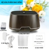Máy xông tinh dầu 650ml trụ gỗ vuông, đèn LED, tạo hương thơm, tạo ẩm, giảm 22% 3
