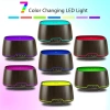 Máy xông tinh dầu 650ml trụ gỗ vuông, đèn LED, tạo hương thơm, tạo ẩm, giảm 22% 5